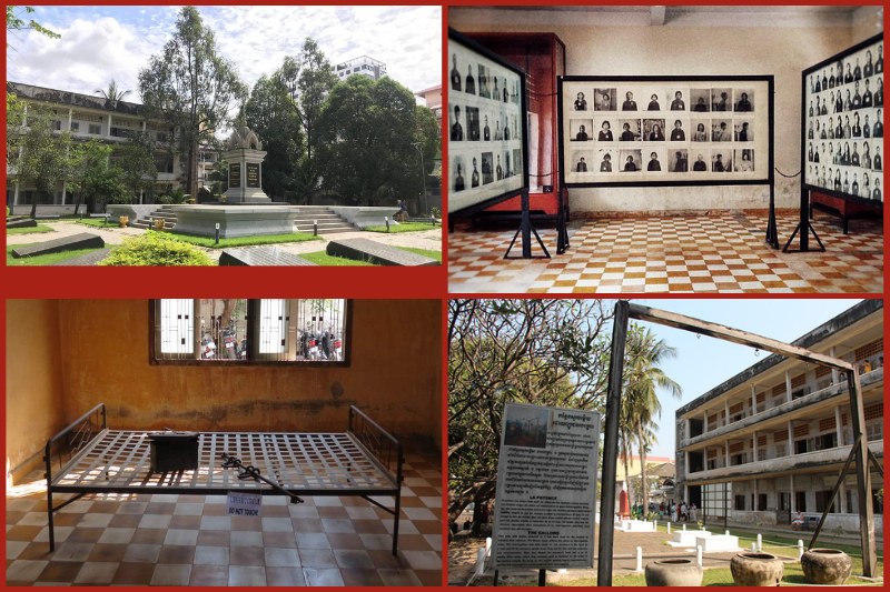Tuol Sleng Genocide Museum in Phnom Penh, Cambodia